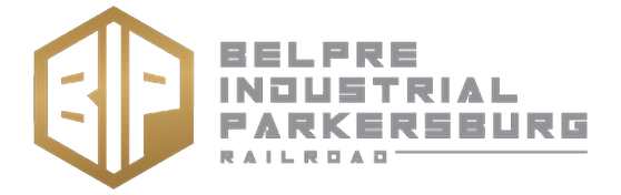 Belpre Industrial Parkersburg Railroad logo